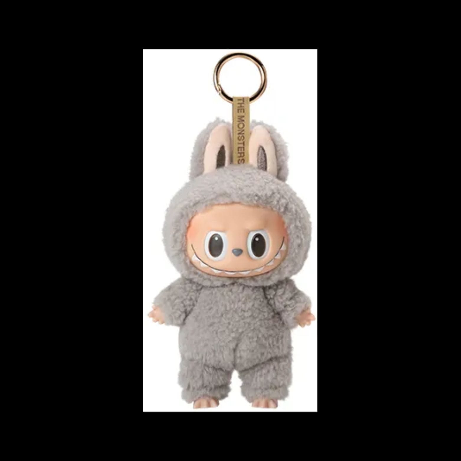 Labubu figurine peluche stylée Macaron