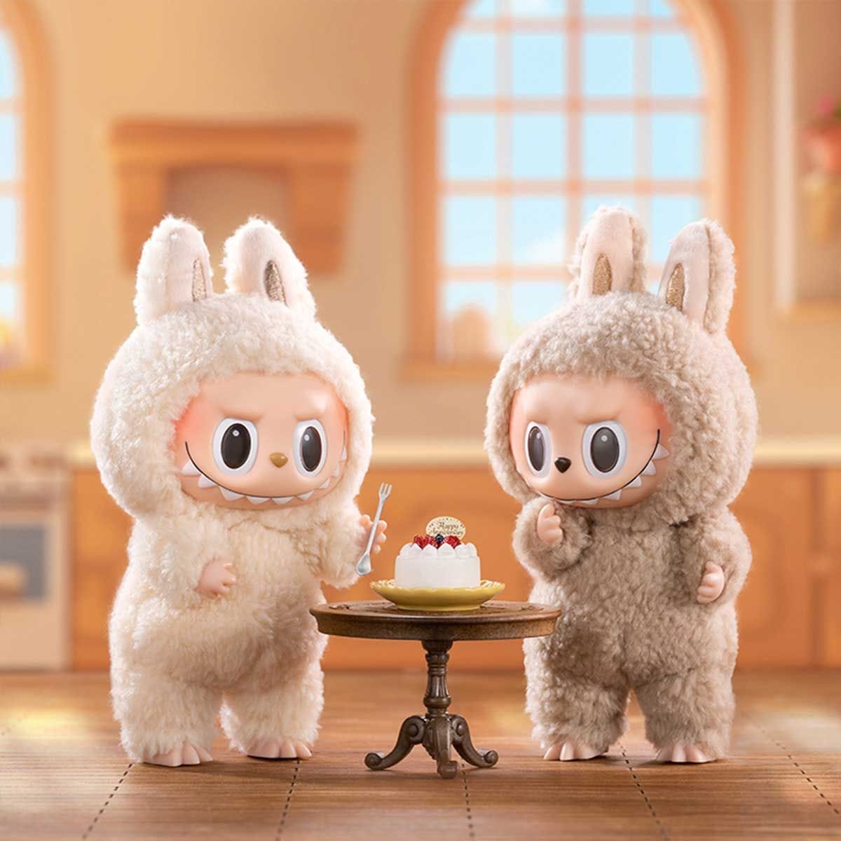 Labubu peluche mignonne série Macaron